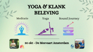 groen vlak met tekst yoga en klankbeleving 30 okt